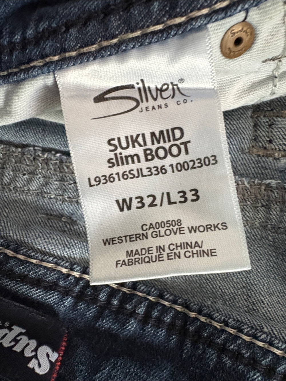 Silver jeans slim boot suki mid - Picture 3 of 4